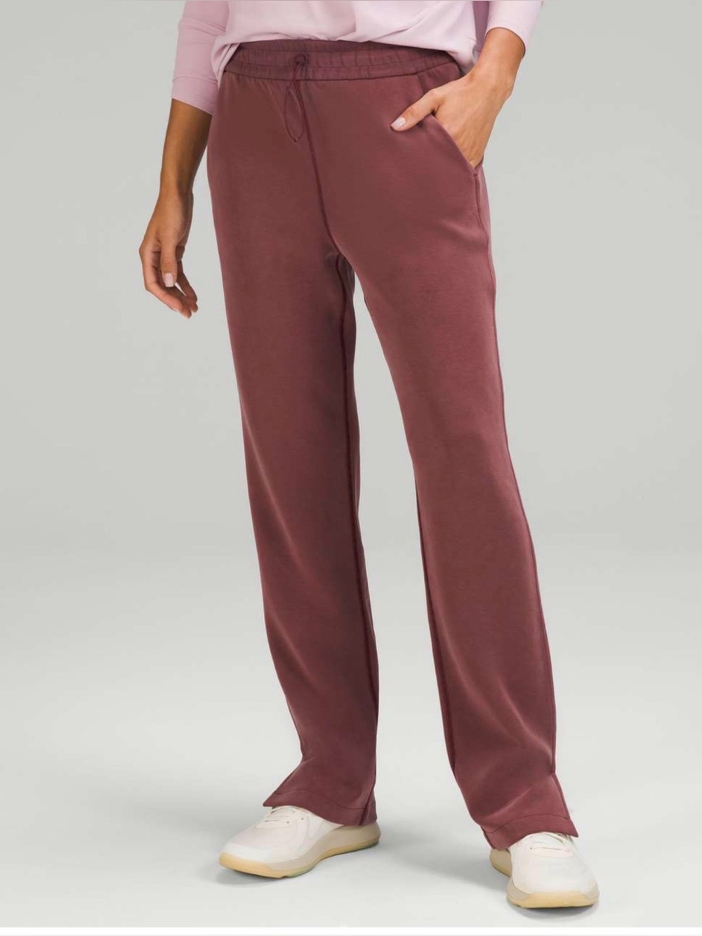 Lululemon Brushed Softstreme Split-Hem High-Rise Pant